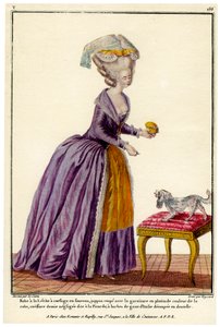 French Fashion During the Reign of Louis XVI by Unbekannt