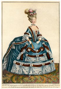 French Fashion During the Reign of Louis XV by Unbekannt