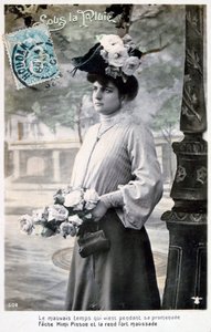 French postcard, c1900
