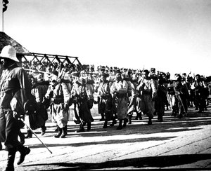 French troops, Tientsin, China