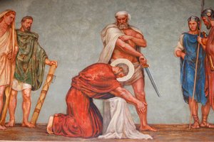 Fresco in St Paul