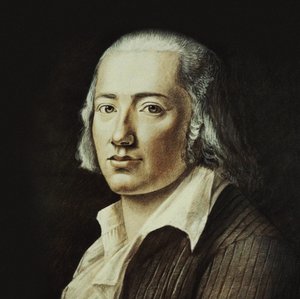 Friedrich Hölderlin 1770-1843 (after Franz Karl Hiemer)