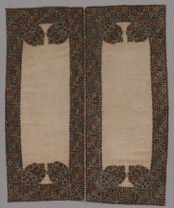Front and Back of a Bolster Case by Unbekannt