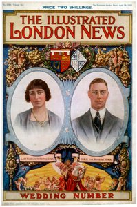 Front cover of The Illustrated London News Wedding Number by Unbekannt