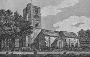 Fulham Church in 1812 1911