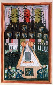 Funeral of Anne of Brittany, Notre Dame, Paris by Unbekannt