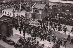 Funeral Procession of King Edward VII, Whitehall, London, 20 May 1910 by Unbekannt
