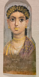 Funerary Portrait of a Young Girl by Unbekannt