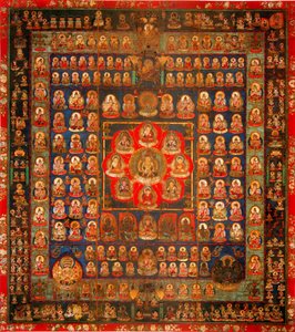 Garbhadhatu Mandala, 8th-9th century