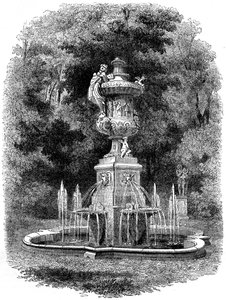 Gardens of the Royal Residence at Potsdam, Germany, 19th Century by Unbekannt