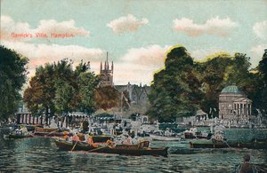 Garricks Villa, Hampton, c1910 by Unbekannt