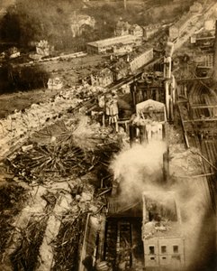 Gas Explosion at Neunkirchen, Saarland, Germany, February 1933