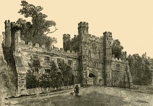 Gateway of Battle Abbey, 1898