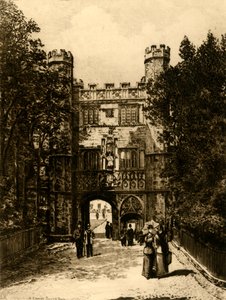 Gateway of Trinity College, Cambridge by Unbekannt