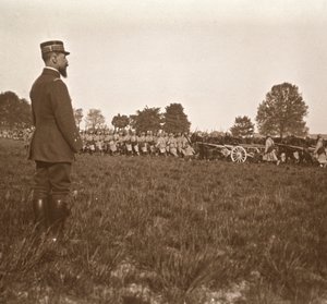 General Henri Gouraud, Champagne, northern France by Unbekannt