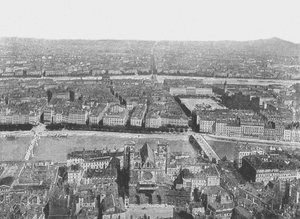 General view, Lyons, France by Unbekannt