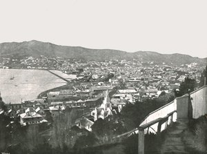 General View of the City, Wellington, New Zealand, 1895 by Unbekannt