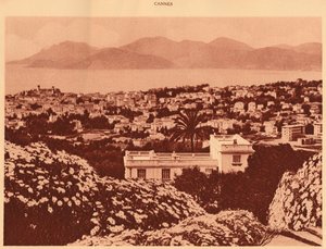 General View Taken from Pezou, Cannes, 1930