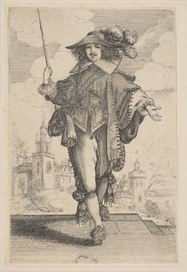Gentleman Holding a Crop by Unbekannt