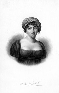 Germaine de Stael, French writer, novelist and political propagandist born in Paris, 1843