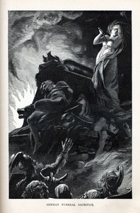 German Funeral Sacrifice by Unbekannt