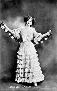 Gertie Millar 1879-1952, English Actress, 1906 by Unbekannt