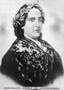 Gertrudis Gomez de Avellaneda, Cuban born Spanish writer and political activist, c1910