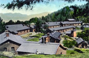 Gharial Barracks, India by Unbekannt