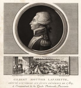 Gilbert Mottier Lafayette, Deputy of Auvergne to the Estates General by Unbekannt