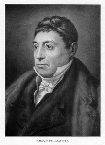 Gilbert du Motier, Marquis de Lafayette, French military leader and statesman