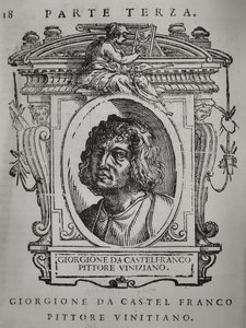 Giorgione. From: Giorgio Vasari, The Lives of the Most Excellent Italian Painters, Sculptors, and Architects, 1568 by Unbekannt