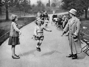 Girl Skipping, Hyde Park, London (1926-1927)