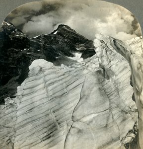 Glacial View in the Canadian Rockies, B.C., Canada, 1903