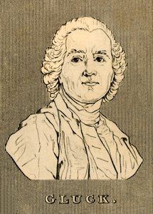 Gluck, 1714-1787 by Unbekannt