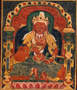 God of Fire, Agni, of the Medicine Buddha Mandala by Unbekannt