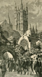 Going To Service By The Dark Entry: Colonial and Indian Visitors at Canterbury