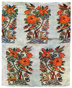 Gold and silver brocade from Isfahan, Iran, early 17th century