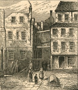 Goldsmiths Tomb in 1860 by Unbekannt