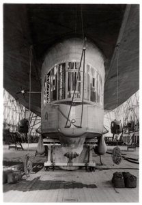 Gondola of a Zeppelin Airship, Lake Constance, Germany by Unbekannt