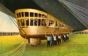 Gondola of a zeppelin