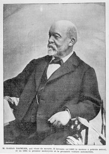 Gottlieb Daimler, German Industrial Pioneer, 1900