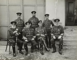 Grand Duke Nicholas Nikolaevich the Elder of Russia, Prince Vasilchikov and Count Voron