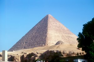 Great Pyramid of Cheops at Giza, Egypt, 4th dynasty, Old Kingdom, 26th century BC