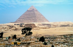 Great Pyramid of Cheops at Giza, Egypt