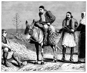 Greek peasants by Unbekannt