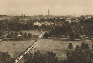Green Park and Westminster from the Structure That Has Usurped The Site of Old Devonshire by Unbekannt