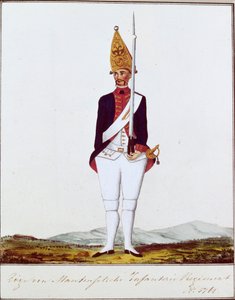 Grenadier of the Regiment Zöge von Manteuffel