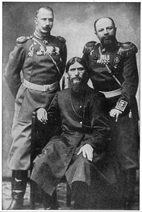 Grigoriy Efimovich Rasputin, Russian Mystic and Holy Man by Unbekannt