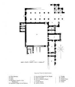Ground Plan of Dryburgh