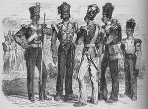 Group of Sepoys by Unbekannt